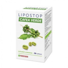 Lipostop Cu Cafea Verde 30cps Quantum Pharm foto