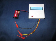 ESR metru PWM Generator frecventa cu carcasa DIY KIT foto