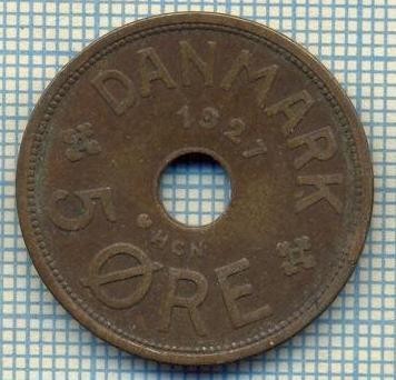 6070 MONEDA - DANEMARCA (DANMARK) - 5 ORE - ANUL 1927 -starea care se vede
