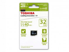 Card memorie MicroSDHC 32 GB clasa 10 Toshiba foto