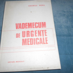 GEORGE POPA - VADEMECUM DE URGENTE MEDICALE