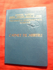 Aviatie - Carnet Arbitru Fed. Aeronautica Romana- Zbor cu Motor 1974 ,stamp.Fed foto