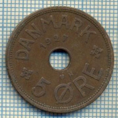 6072 MONEDA - DANEMARCA (DANMARK) - 5 ORE - ANUL 1927 -starea care se vede