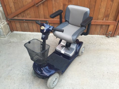 Scuter carut electric pentru persoane cu handicap dizabilitati batrani sau copii foto