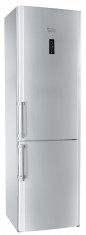 Combina frigorifica Hotpoint Ariston EBYH 20303 F, No Frost, A++, 241+85 Litri, Comenzi Electronice, Control Igiena, Argintiu foto