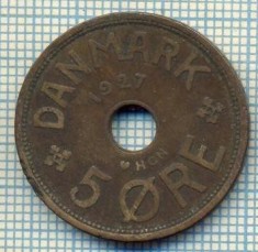 6075 MONEDA - DANEMARCA (DANMARK) - 5 ORE - ANUL 1927 -starea care se vede