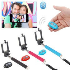 SELFIE MONOPOD wireless cu telecomanda bluetooth bat baston telescopic aluminiu foto