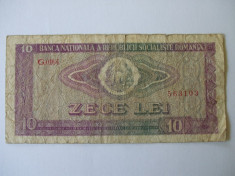 3 BACNOTE 10 LEI 1966 ROMANIA foto