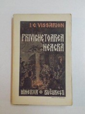 PRIVIGHETOAREA NEAGRA . NUVELE SI SCHITE de I. C. VISSARION , 1916 foto