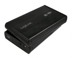 Logilink HDD ENCLOSER SATA la USB 2.0, Aluminiu UA0041B foto