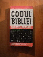 CODUL BIBLIEI de MICHAEL DROSNIN foto