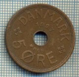 6067 MONEDA - DANEMARCA (DANMARK) - 5 ORE - ANUL 1927 -starea care se vede, Europa