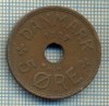 6090 MONEDA - DANEMARCA (DANMARK) - 5 ORE - ANUL 1927 -starea care se vede, Europa