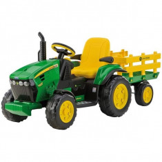 Tractor electric John Deer Ground Force Peg Perego foto