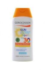 Lapte Protectie Solara Copii FPS 30 200 ml Gerocossen foto