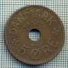 6084 MONEDA - DANEMARCA (DANMARK) - 5 ORE - ANUL 1927 -starea care se vede, Europa