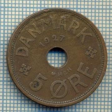 6084 MONEDA - DANEMARCA (DANMARK) - 5 ORE - ANUL 1927 -starea care se vede
