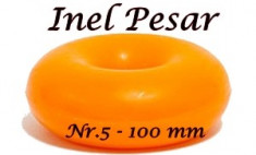 Inel Pesar Nr. 5 - 100 mm - cauciuc - Pesary ring foto