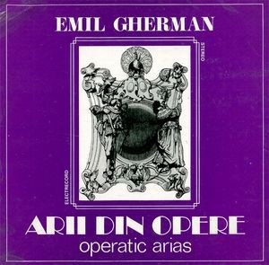 Emil Gherman - Arii Din Opere = Operatic Arias (Vinyl) foto