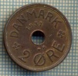 6135 MONEDA - DANEMARCA (DANMARK) - 2 ORE - ANUL 1931 -starea care se vede, Europa