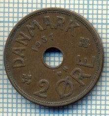 6129 MONEDA - DANEMARCA (DANMARK) - 2 ORE - ANUL 1931 -starea care se vede