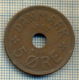 6096 MONEDA - DANEMARCA (DANMARK) - 5 ORE - ANUL 1927 -starea care se vede, Europa