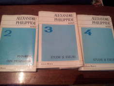 ALEXANDRU PHILIPPIDE - Scrieri vol. 2,3,4 foto