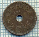 6132 MONEDA - DANEMARCA (DANMARK) - 2 ORE - ANUL 1931 -starea care se vede, Europa