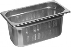 Container inox perforat GN 1/2-150 mm, 9.5 litri foto