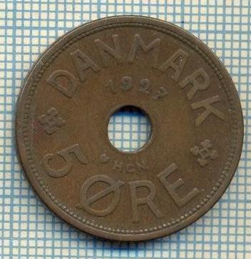 6126 MONEDA - DANEMARCA (DANMARK) - 5 ORE - ANUL 1927 -starea care se vede foto