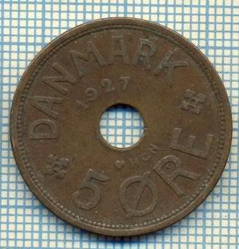 6119 MONEDA - DANEMARCA (DANMARK) - 5 ORE - ANUL 1927 -starea care se vede foto