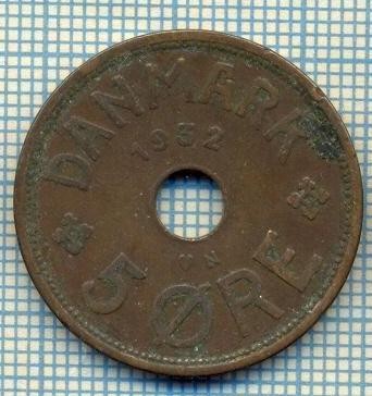 6139 MONEDA - DANEMARCA (DANMARK) - 5 ORE - ANUL 1932 -starea care se vede foto