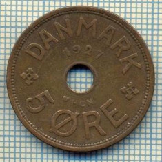 6106 MONEDA - DANEMARCA (DANMARK) - 5 ORE - ANUL 1927 -starea care se vede