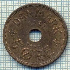 6123 MONEDA - DANEMARCA (DANMARK) - 5 ORE - ANUL 1927 -starea care se vede