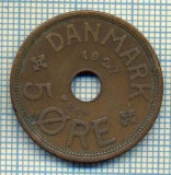 6113 MONEDA - DANEMARCA (DANMARK) - 5 ORE - ANUL 1927 -starea care se vede, Europa