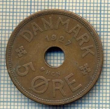 6099 MONEDA - DANEMARCA (DANMARK) - 5 ORE - ANUL 1927 -starea care se vede foto