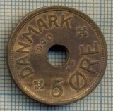 6097 MONEDA - DANEMARCA (DANMARK) - 5 ORE - ANUL 1940 -starea care se vede, Europa