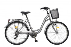 Bicicleta CITADINNE 2634 - model 2015-Roz-Alb-Cadru 480 mm foto
