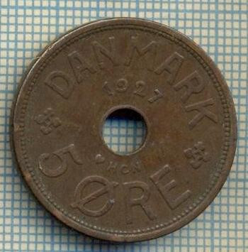 6127 MONEDA - DANEMARCA (DANMARK) - 5 ORE - ANUL 1927 -starea care se vede