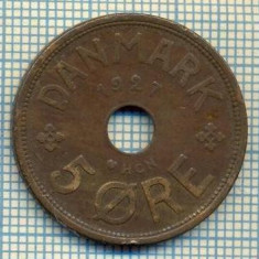 6108 MONEDA - DANEMARCA (DANMARK) - 5 ORE - ANUL 1927 -starea care se vede