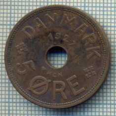 6080 MONEDA - DANEMARCA (DANMARK) - 5 ORE - ANUL 1927 -starea care se vede