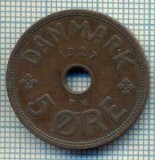 6087 MONEDA - DANEMARCA (DANMARK) - 5 ORE - ANUL 1927 -starea care se vede, Europa