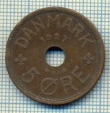 6117 MONEDA - DANEMARCA (DANMARK) - 5 ORE - ANUL 1927 -starea care se vede, Europa