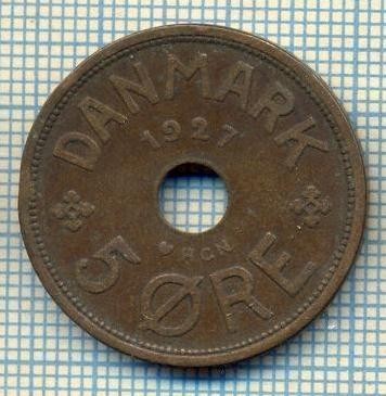 6117 MONEDA - DANEMARCA (DANMARK) - 5 ORE - ANUL 1927 -starea care se vede foto