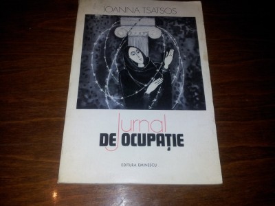 JURNAL DE OCUPATIE DE IOANNA TSATSOS foto