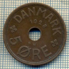 6094 MONEDA - DANEMARCA (DANMARK) - 5 ORE - ANUL 1928 -starea care se vede