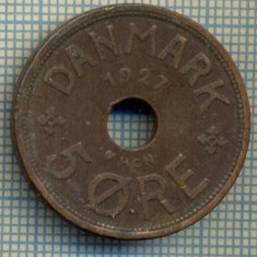 6085 MONEDA - DANEMARCA (DANMARK) - 5 ORE - ANUL 1927 -starea care se vede