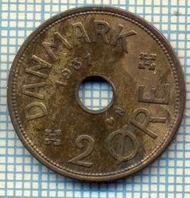 6130 MONEDA - DANEMARCA (DANMARK) - 2 ORE - ANUL 1931 -starea care se vede foto