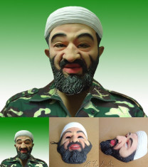 Masca Osama Bin Laden Halloween petrecere tematica bal mascat terorist +CADOU! foto