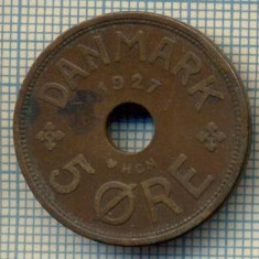 6098 MONEDA - DANEMARCA (DANMARK) - 5 ORE - ANUL 1927 -starea care se vede